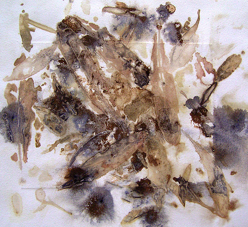 CAT 591 K8, After the Simpson Desert K8, 2015, mixed medium on pape