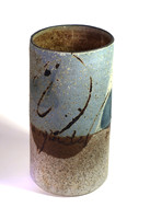 C53 viimb, Fine cylinder, dry glaze, 1978, stoneware