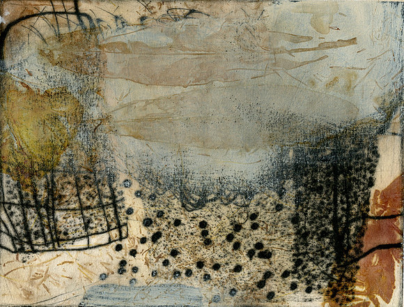 CAT 596 Q3i, After the Simpson Desert Q3i, 2015, mixed medium on paper.JPG