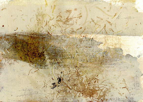 CAT 598 S10, Lake Eyre, 2015, mixed medium on paper