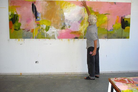 Williamstown studio. Nuova Vista panel after the Great South West Walk 2011