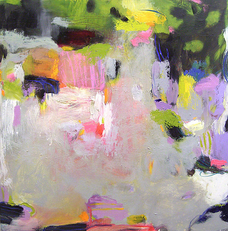 CAT 693 Falling Towards Heaven I, 2019, oil on board, 1.2 X 1.2M