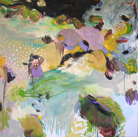 CAT 669 Con Brio I. 2018. Oil on board. 1.2 X 1.2M