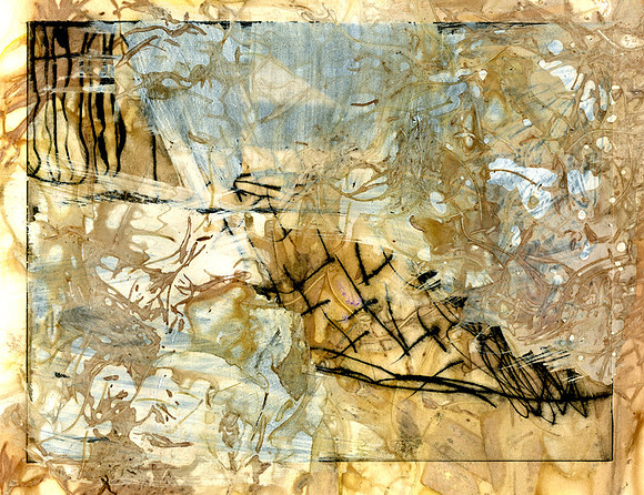 CAT 594 N11, After the Simpson Desert N11, 2015, mixed medium on paper