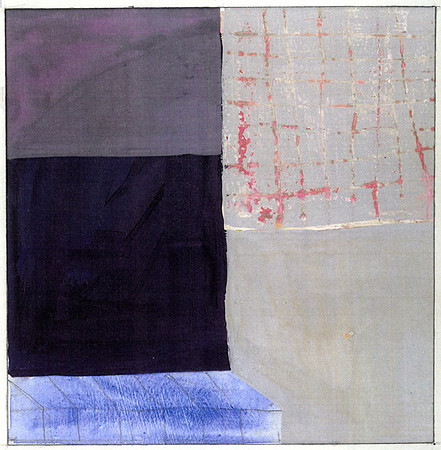 CAT 401 J, Small Geometric Painting, acrylic on paper, 15X15cm.jpg