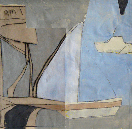 CAT 173D xiv, Little Boat Project xiv, 2004, mixed medium on paper, ,jpg