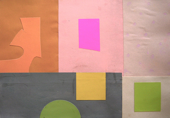CAT 532 J, Colour Swatch J, 2016, paper collage, 28X40cm.JPG