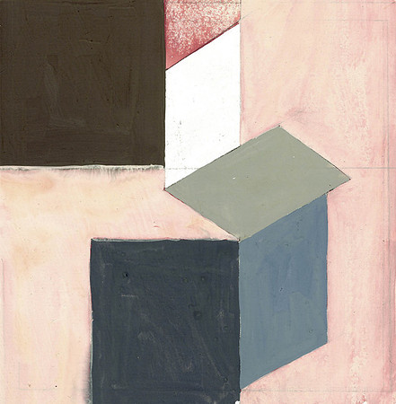 CAT 401 B, Small Geometric Abstraction II, gouache on paper, 15X15cm.jpg