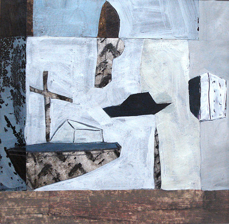 CAT 173D iv, Little Boat Project iv, 2004, mixed medium on paper, ,jpg