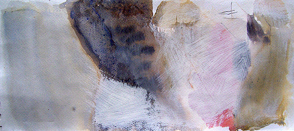 CAT 599 T1, After the Simpson Desert T1, 2015, mixed medium on paper.JPG