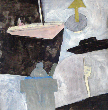 CAT 173D xii, Little Boat Project xii, 2004, mixed medium on paper, ,jpg